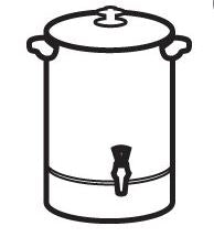 Hot Water Urn - 25L